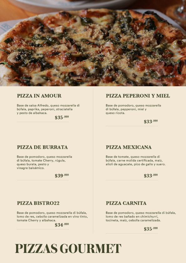 Menú