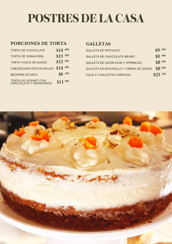 Menú