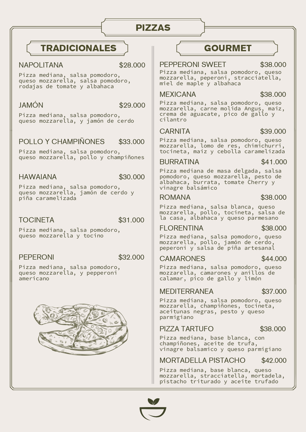 Carta Entradas