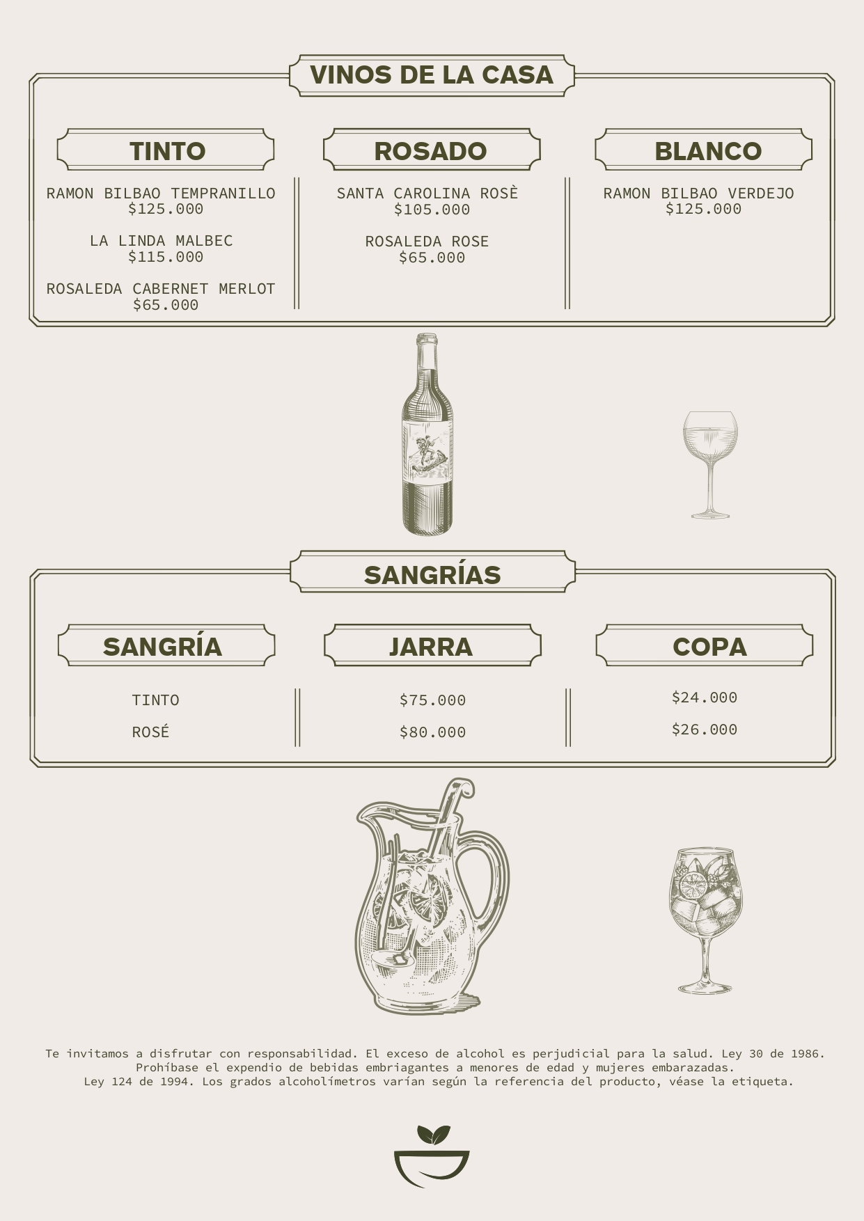 Carta Entradas